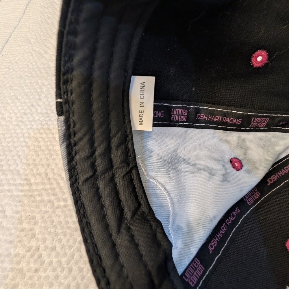 Josh Hart Racing Black and Gray Cap - Picture 8 of 11